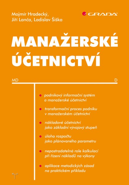 Manažerské účetnictví Manažerské účetnictví