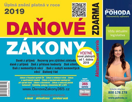 Daňové zákony 2019 ČR EXPERT (první vydání) Daňové zákony 2019 ČR EXPERT (první vydání)