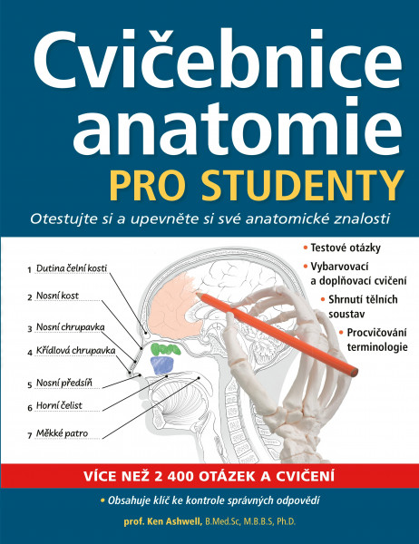 Cvičebnice anatomie pro studenty