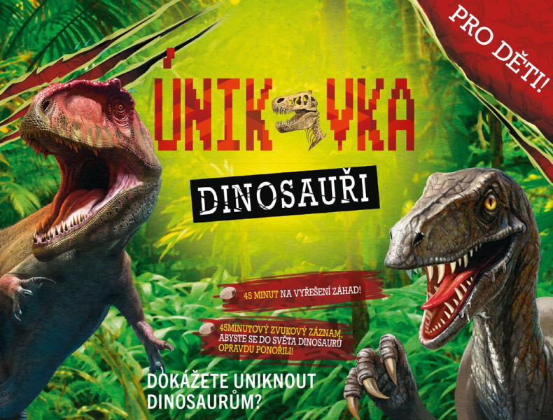 Únikovka - Dinosauři Únikovka - Dinosauři