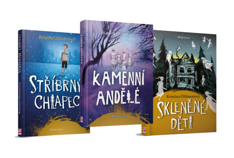 Balíček Stříbrný chlapec, Kamenní andělé, Skleněné děti Balíček Stříbrný chlapec, Kamenní andělé, Skleněné děti