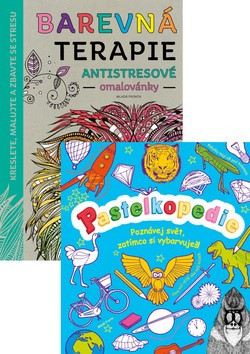 Pastelkopedie a Barevná terapie: komplet Pastelkopedie a Barevná terapie: komplet