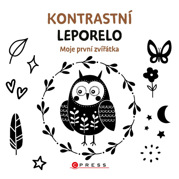 Kontrastní leporelo: Moje první zvířátka Kontrastní leporelo: Moje první zvířátka