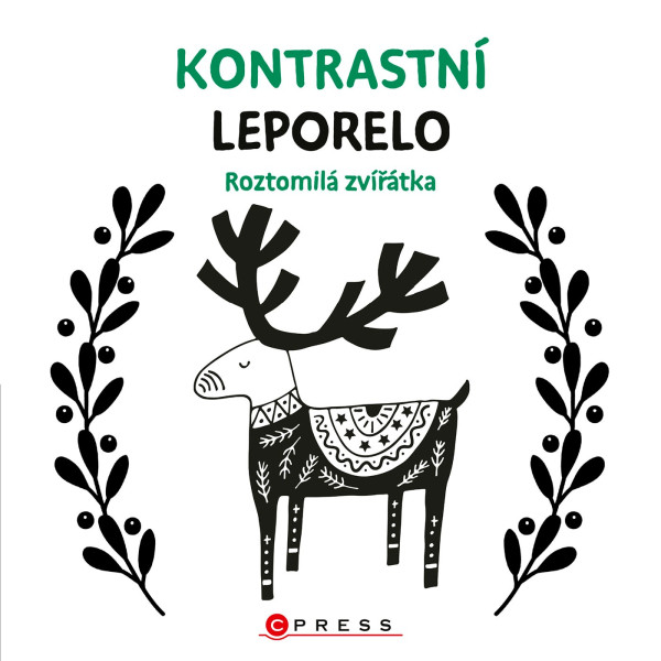 Kontrastní leporelo: Roztomilá zvířátka Kontrastní leporelo: Roztomilá zvířátka