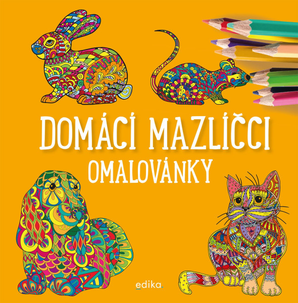 Domácí mazlíčci - omalovánky Domácí mazlíčci - omalovánky