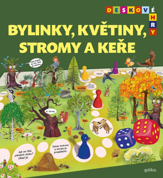 Deskové hry. Bylinky, květiny, stromy a keře Deskové hry. Bylinky, květiny, stromy a keře
