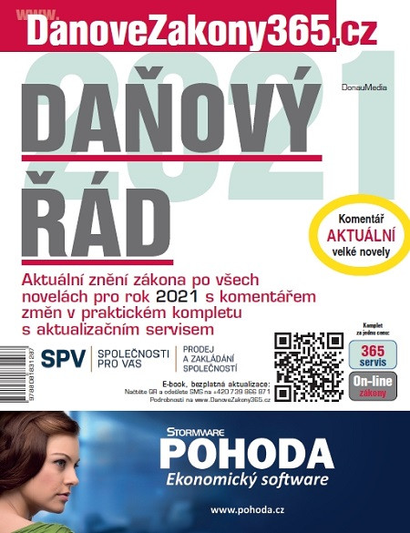 Daňový řád 2021 s komentářem změn Daňový řád 2021 s komentářem změn