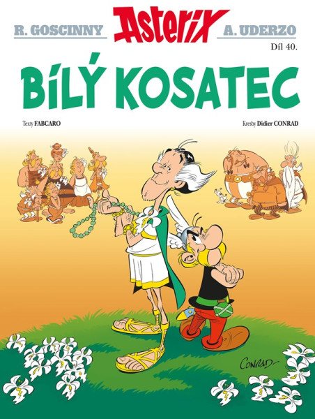 Asterix 40 - Bílý kosatec Asterix 40 - Bílý kosatec