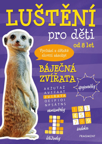 Luštění pro děti - Báječná zvířata Luštění pro děti - Báječná zvířata