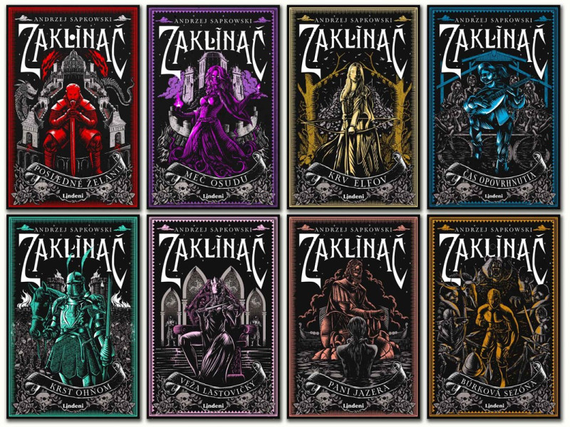 ZAKLÍNAČ - komplet 1.-8. diel - box ZAKLÍNAČ - komplet 1.-8. diel - box