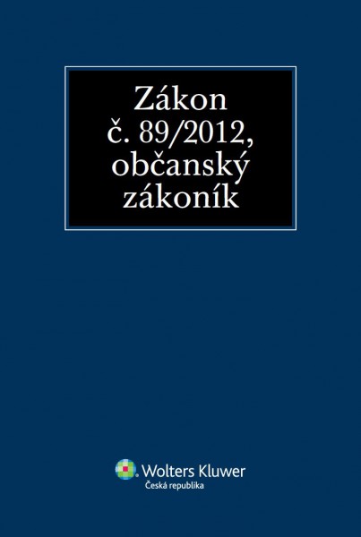 Zákon č. 89/2012 Sb., občanský zákoník