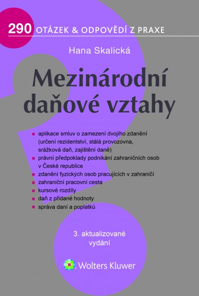 Mezinárodní daňové vztahy Mezinárodní daňové vztahy
