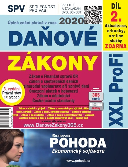 Daňové zákony 2020 SR XXL ProFi (vydanie 7.1)