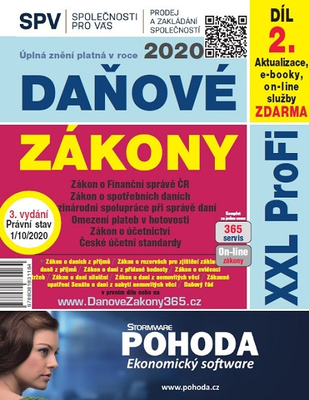 Daňové zákony 2020 ČR XXL ProFi (díl první, vydání 1.1) Daňové zákony 2020 ČR XXL ProFi (díl první, vydání 1.1)