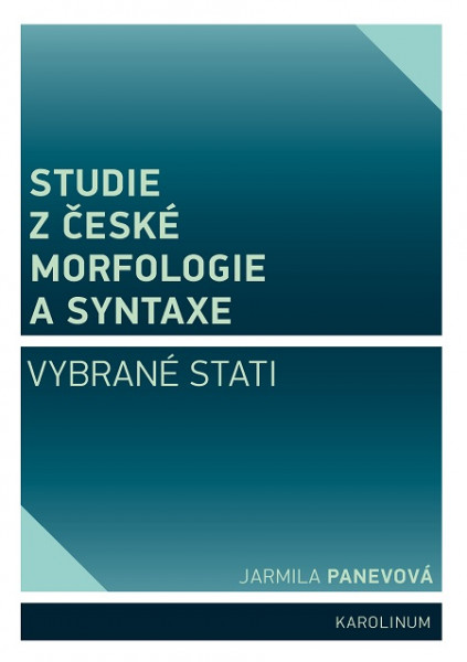 Studie z české morfologie a syntaxe