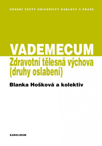 VADEMECUM / Zdravotní tělesná výchova VADEMECUM / Zdravotní tělesná výchova