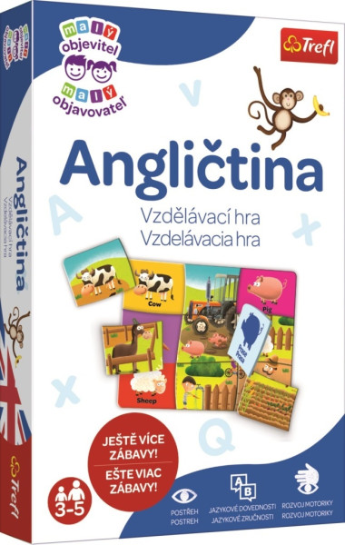 Angličtina - Vzdělávací hra Malý objevitel Angličtina - Vzdělávací hra Malý objevitel