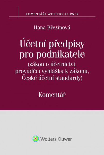 Účetní předpisy pro podnikatele Účetní předpisy pro podnikatele