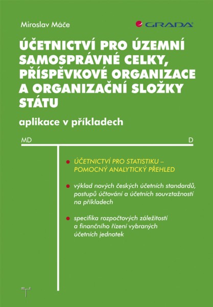Účetnictví pro územní samosprávné celky, příspěvkové organizace a organizační složky státu Účetnictví pro územní samosprávné celky, příspěvkové organizace a organizační složky státu