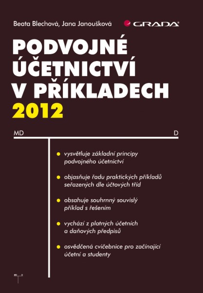Podvojné účetnictví v příkladech 2012 Podvojné účetnictví v příkladech 2012