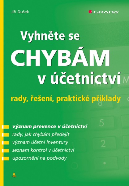 Vyhněte se chybám v účetnictví Vyhněte se chybám v účetnictví
