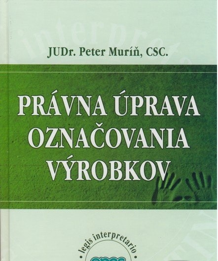 Právna úprava označovania výrobkov