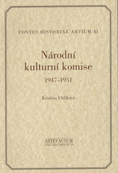 Národní kulturní komise 1947-1951 Národní kulturní komise 1947-1951