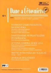 Dane a účtovníctvo 1/2015 Dane a účtovníctvo 1/2015