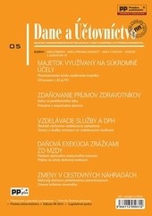 Dane a účtovníctvo 5/2015 Dane a účtovníctvo 5/2015