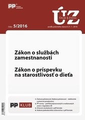 Úplne znenia zákonov 5-2016