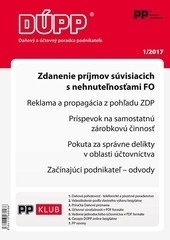 Daňový a účtovný poradca podnikateľa 1-2017 Daňový a účtovný poradca podnikateľa 1-2017