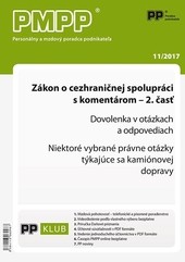 Personálny a mzdový poradca podnikateľa 11-2017 Personálny a mzdový poradca podnikateľa 11-2017