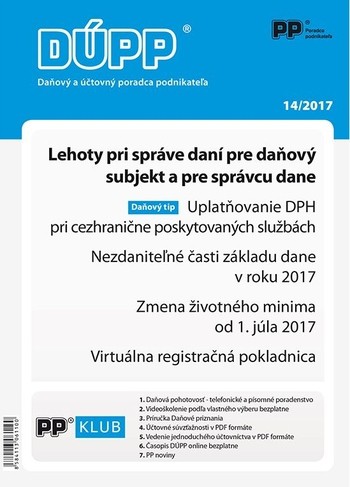 Daňový a účtovný poradca podnikateľa 14-2017 Daňový a účtovný poradca podnikateľa 14-2017