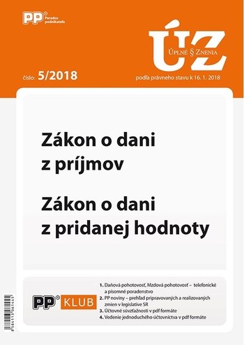 Úplne znenia zákonov 5-2018 Úplne znenia zákonov 5-2018