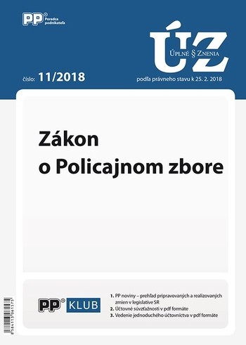 Úplne znenia zákonov 11-2018 Úplne znenia zákonov 11-2018
