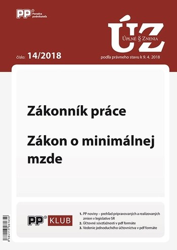 Úplne znenia zákonov 14-2018 Úplne znenia zákonov 14-2018