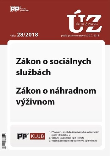 Úplne znenia zákonov 28-2018 Úplne znenia zákonov 28-2018