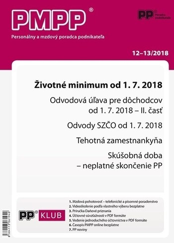 Personálny a mzdový poradca podnikateľa 12,13-2018 Personálny a mzdový poradca podnikateľa 12,13-2018