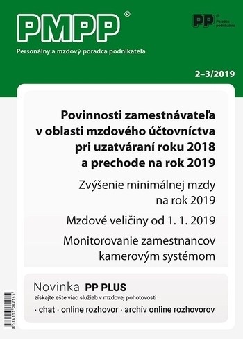 Personálny a mzdový poradca podnikateľa 2,3-2019 Personálny a mzdový poradca podnikateľa 2,3-2019