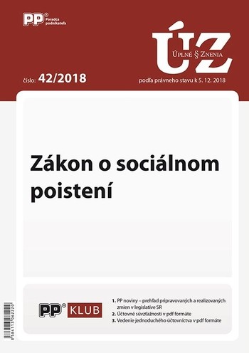 Úplne znenia zákonov 42-2018 Úplne znenia zákonov 42-2018