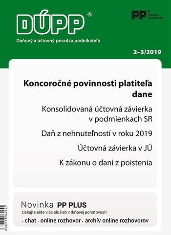 Daňový a účtovný poradca podnikateľa 2,3-2019 Daňový a účtovný poradca podnikateľa 2,3-2019