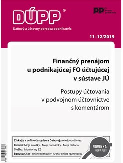 Daňový a účtovný poradca podnikateľa 11,12-2019 Daňový a účtovný poradca podnikateľa 11,12-2019