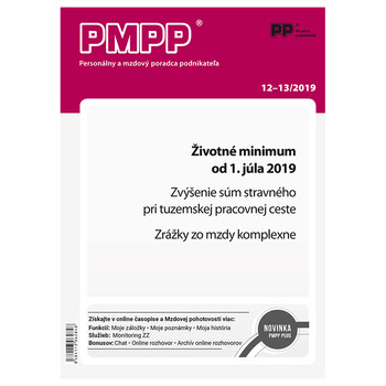 Personálny a mzdový poradca podnikateľa 12,13-2019 Personálny a mzdový poradca podnikateľa 12,13-2019