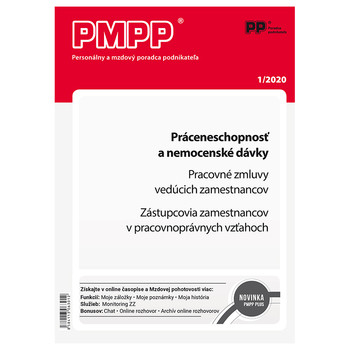 Personálny a mzdový poradca podnikateľa č.1/2020 Personálny a mzdový poradca podnikateľa č.1/2020