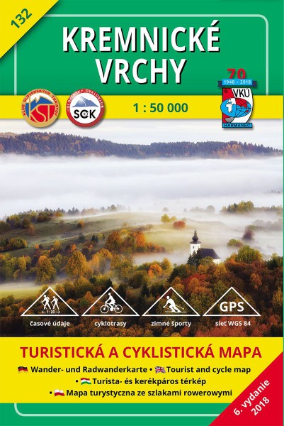 Kremnické vrchy 1:50 000 (6.vydanie) Kremnické vrchy 1:50 000 (6.vydanie)