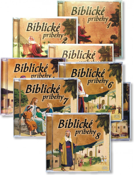 Biblické príbehy - Komplet (8xCD-ROM) Biblické príbehy - Komplet (8xCD-ROM)