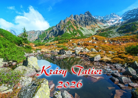 Krásy Tatier 2026 - Nástenný kalendár Krásy Tatier 2026 - Nástenný kalendár
