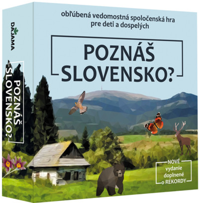 Poznáš Slovensko? - spoločenská hra