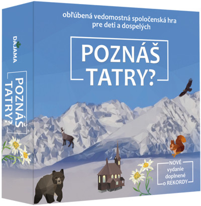 Poznáš Tatry? - spoločenská hra Poznáš Tatry? - spoločenská hra