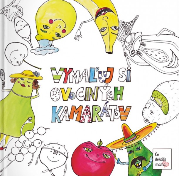 Vymaľuj si ovocných kamarátov Vymaľuj si ovocných kamarátov